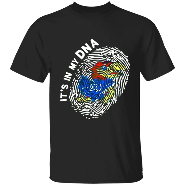 Kansas Jayhawks Its In My Dna Shirt - Image 9