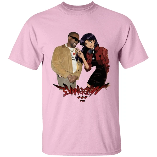 Kanye West Ye Misato Katsuragi Neon Genesis Evangelion Shirt - Image 3