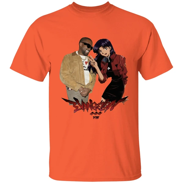 Kanye West Ye Misato Katsuragi Neon Genesis Evangelion Shirt - Image 6