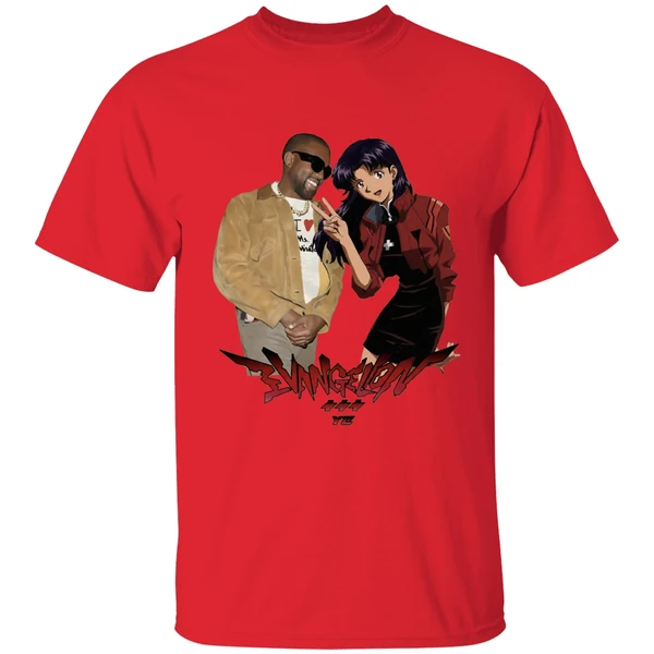 Kanye West Ye Misato Katsuragi Neon Genesis Evangelion Shirt - Image 7