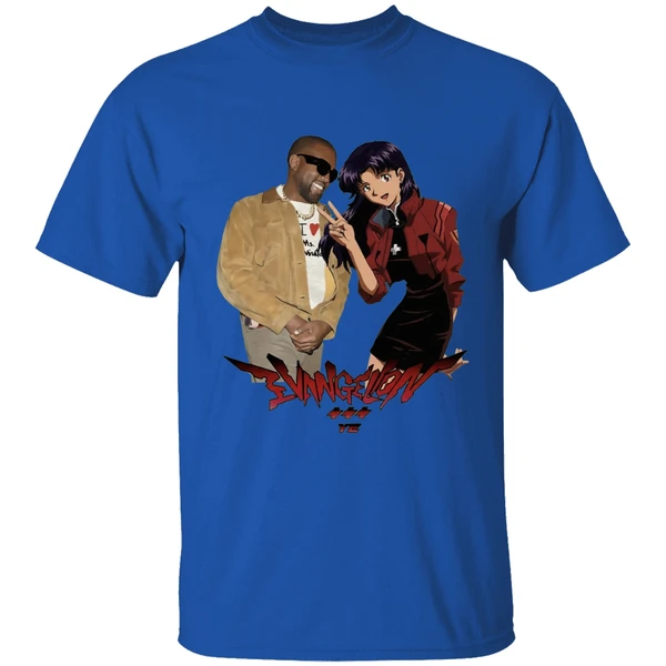 Kanye West Ye Misato Katsuragi Neon Genesis Evangelion Shirt - Image 8