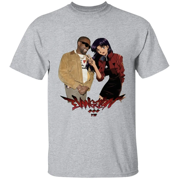 Kanye West Ye Misato Katsuragi Neon Genesis Evangelion Shirt - Image 9