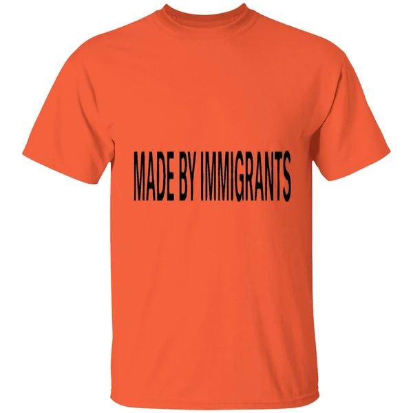 karamo brown made by immigrants shirt orange