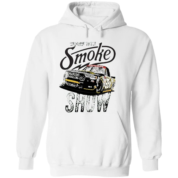 Kaulig Racing Ram Tony Stewart 25 Smoke Show Hoodie - Image 8