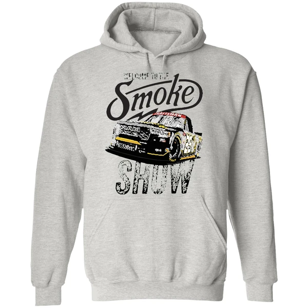 Kaulig Racing Ram Tony Stewart 25 Smoke Show Hoodie - Image 9