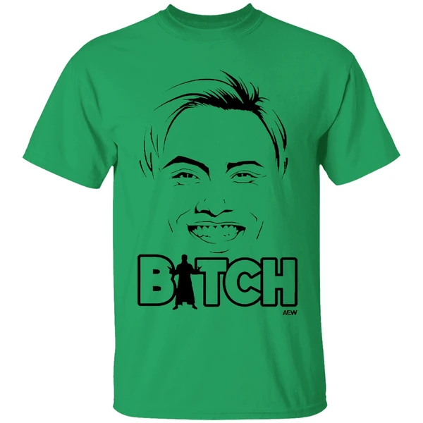 Kazuchika Okada Bitch Comfort Colors Soft Heavyweight Shirt - Image 8