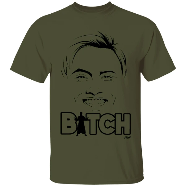 Kazuchika Okada Bitch Comfort Colors Soft Heavyweight Shirt - Image 9