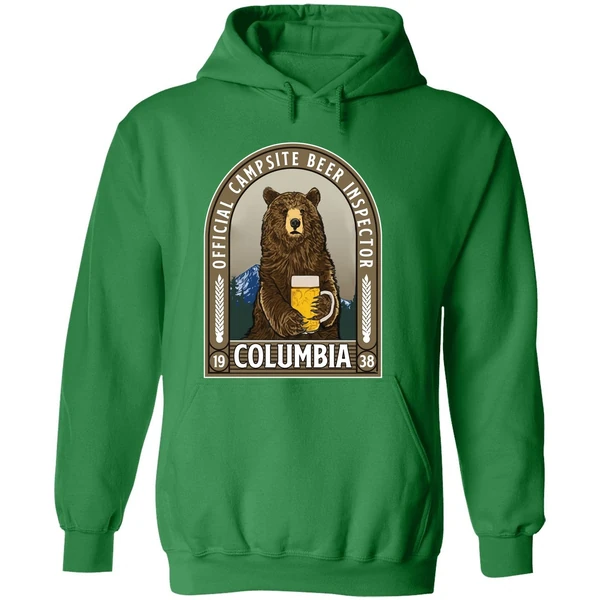 Kearny Columbia Official Campsite Beer Inspector Hoodie - Image 2