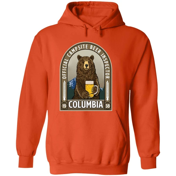 Kearny Columbia Official Campsite Beer Inspector Hoodie - Image 6
