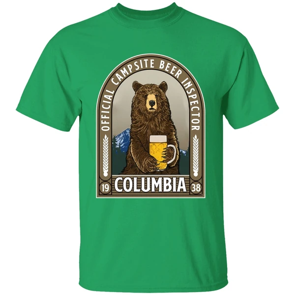 Kearny Columbia Official Campsite Beer Inspector Shirt - Image 2