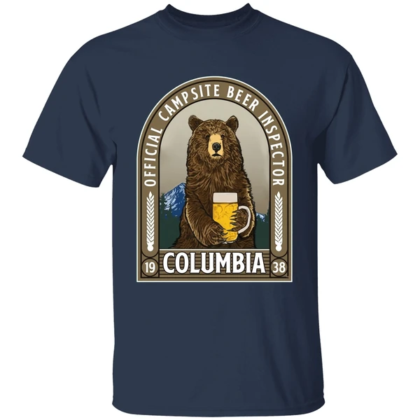 Kearny Columbia Official Campsite Beer Inspector Shirt - Image 5