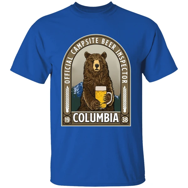 Kearny Columbia Official Campsite Beer Inspector Shirt - Image 8