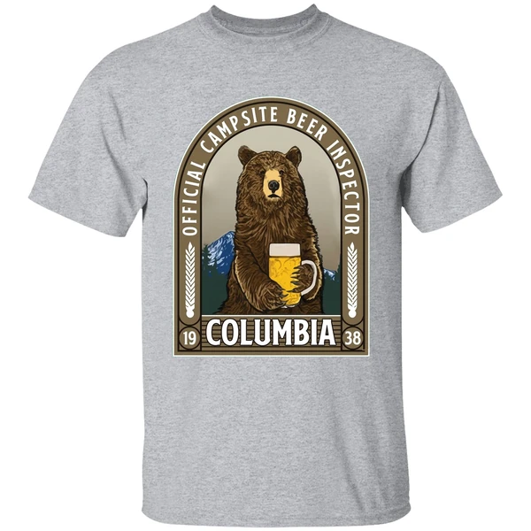 Kearny Columbia Official Campsite Beer Inspector Shirt - Image 9