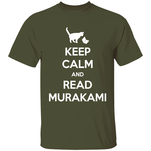 Keep Calm And Read Murakami Shirt - Image 4