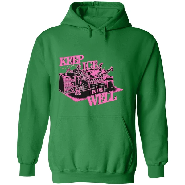 Keep Ice In The Well Service Station Hoodie - Image 2