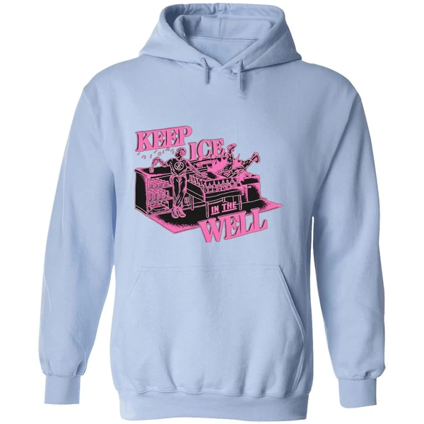 Keep Ice In The Well Service Station Hoodie - Image 4