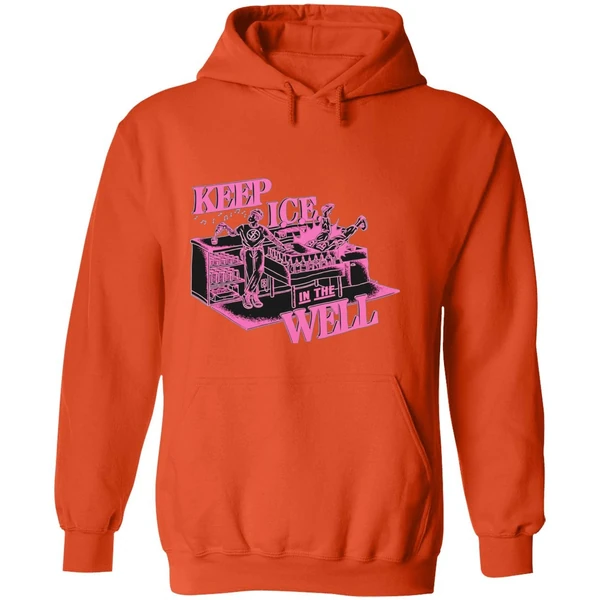 Keep Ice In The Well Service Station Hoodie - Image 6