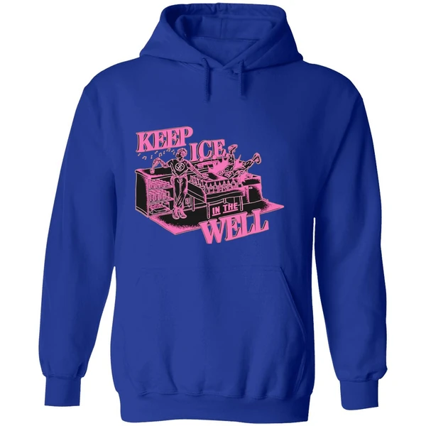 Keep Ice In The Well Service Station Hoodie - Image 7