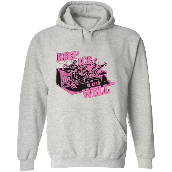 Keep Ice In The Well Service Station Hoodie - Image 9