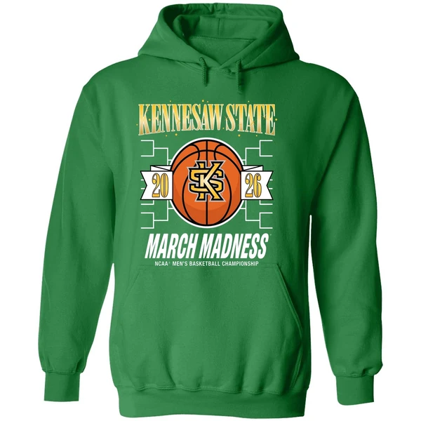 Kennesaw State Owls 2026 March Madness Ncaa Mens Basketball Championship Hoodie - Image 2