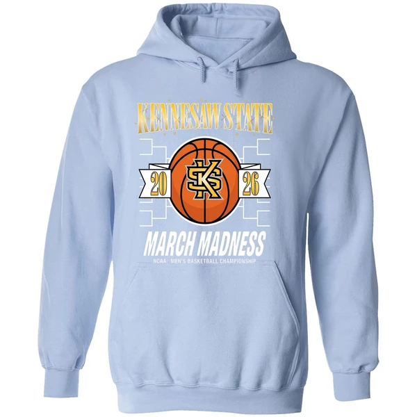 Kennesaw State Owls 2026 March Madness Ncaa Mens Basketball Championship Hoodie - Image 4