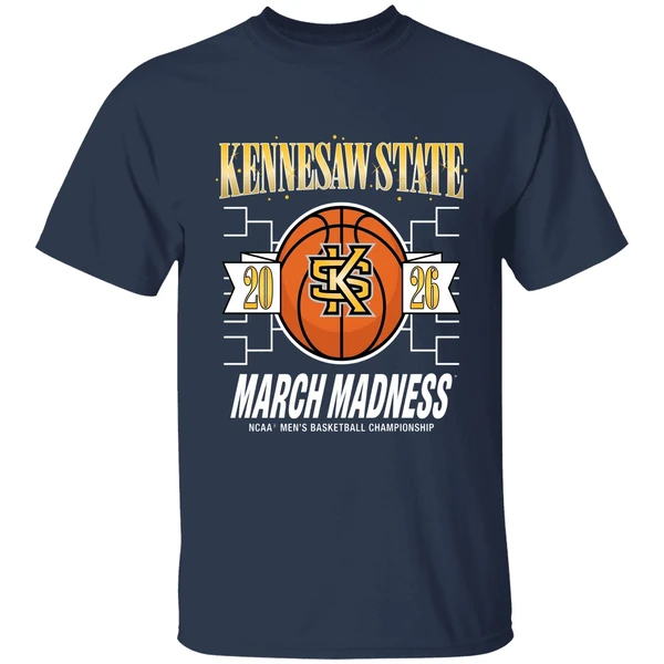 Kennesaw State Owls 2026 March Madness Ncaa Mens Basketball Championship Shirt - Image 5