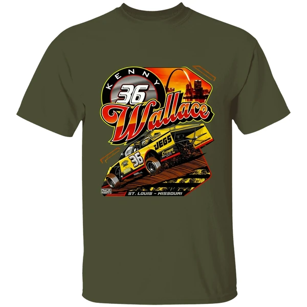 Kenny Wallace Racing St Louis Missouri Shirt - Image 3