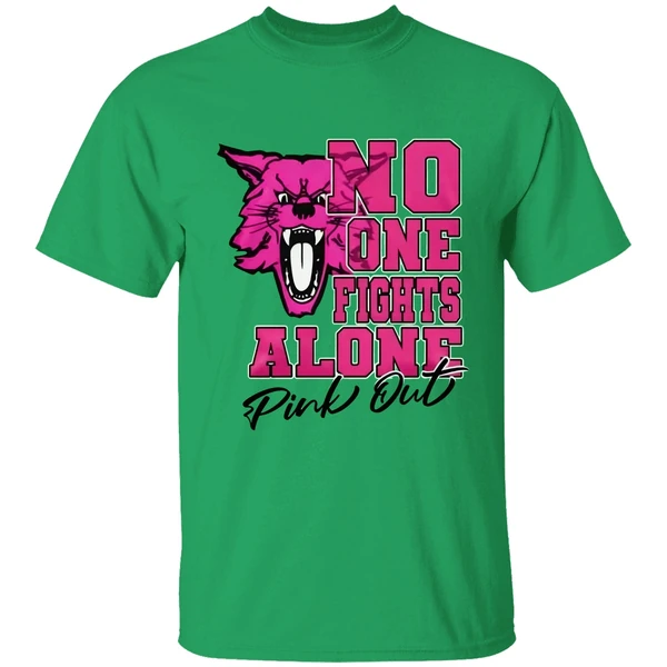 Kentucky Wildcats No One Fights Alone Pink Out Shirt - Image 8