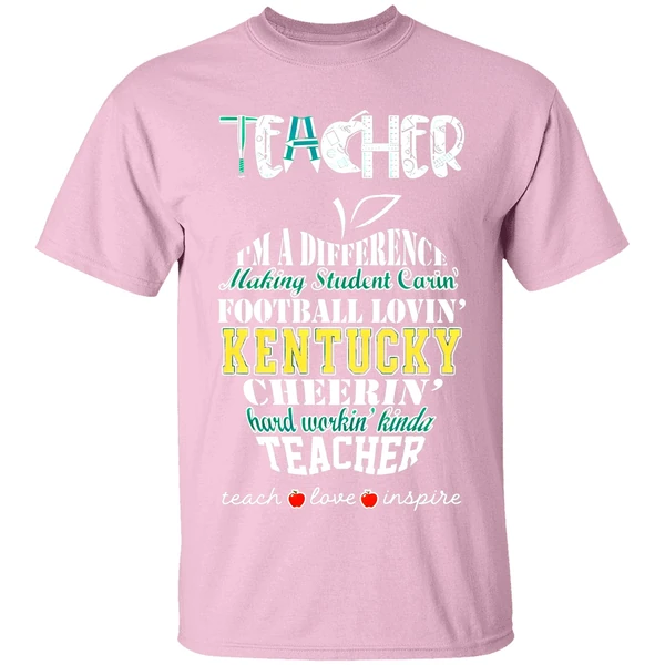 kentucky-wildcats-teacher-im-a-difference-football-lovin-cyclones-cheerin-teacher-love-inspire-shirt-lightpink