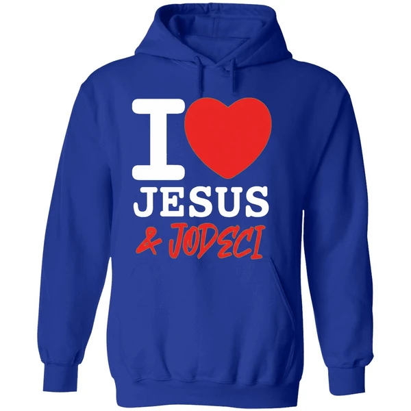 Kevonstage I Love Jesus And Jodeci Hoodie - Image 7