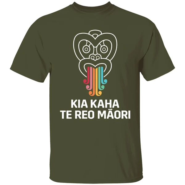Kia Kaha Te Reo Maori Shirt - Image 3