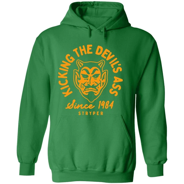 Kicking The Devils Ass Since 1984 Stryper Hoodie - Image 2