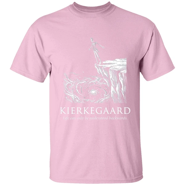 Kierkegaard Life Can Only Be Understood Backwards Shirt - Image 3