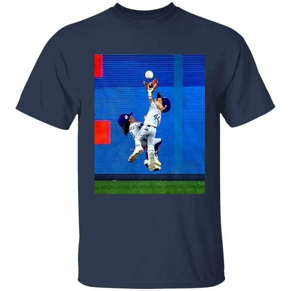 Kike Hernandez And Andy Pages Big Head Meme Los Angeles Dodgers Mlb World Series Shirt - Image 4