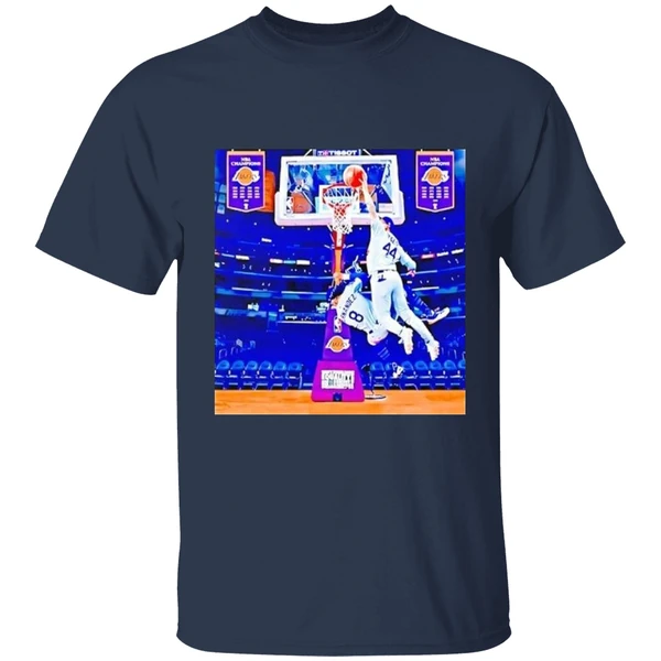 Kike Hernandez And Andy Pages Playing Basketball Nba Los Angeles Lakers Shirt - Image 4