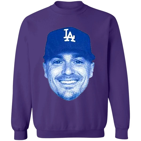 Kike Hernandez Big Face La Dodgers Baseball Player Mlb 2025 Sweatshirt - Image 7