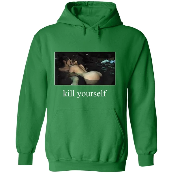 Kill Yourself Naked Lesbians Hoodie - Image 2