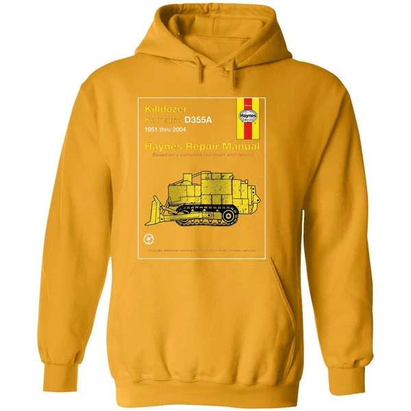 Killdozer Komatsu Haynes Repair Manual Based On A Complete Teardown And Rebuild Hoodie