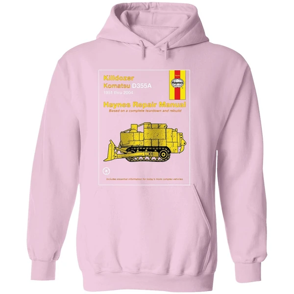 Killdozer Komatsu Haynes Repair Manual Based On A Complete Teardown And Rebuild Hoodie - Image 5