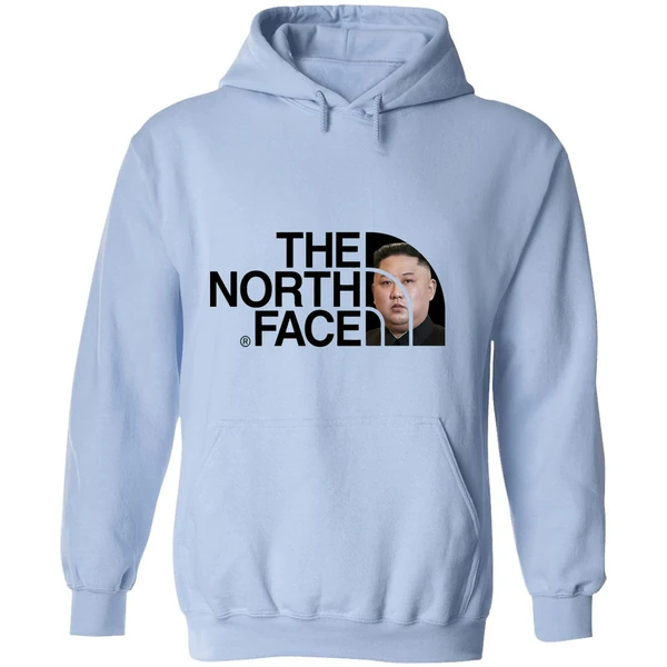 Kim Jong Un The North Face Logo Hoodie - Image 4