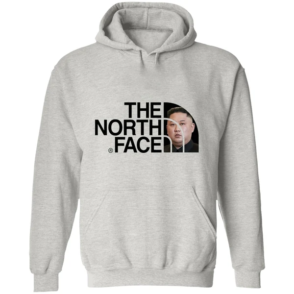 Kim Jong Un The North Face Logo Hoodie - Image 9