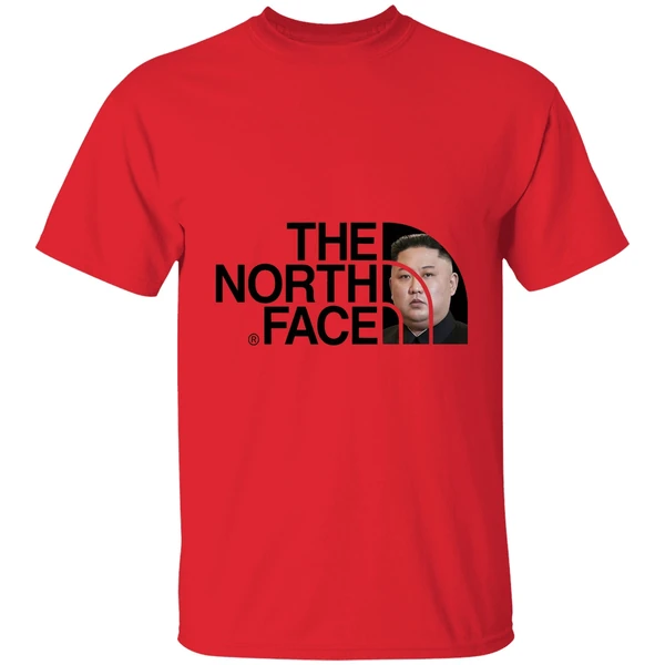 Kim Jong Un The North Face Logo Shirt - Image 4