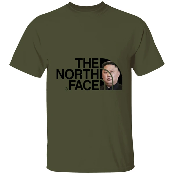 Kim Jong Un The North Face Logo Shirt - Image 9