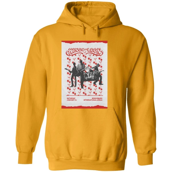 Kings Of Leon Event Tampa Fl On Jan 31 2026 Poster Hoodie