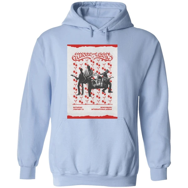 Kings Of Leon Event Tampa Fl On Jan 31 2026 Poster Hoodie - Image 4