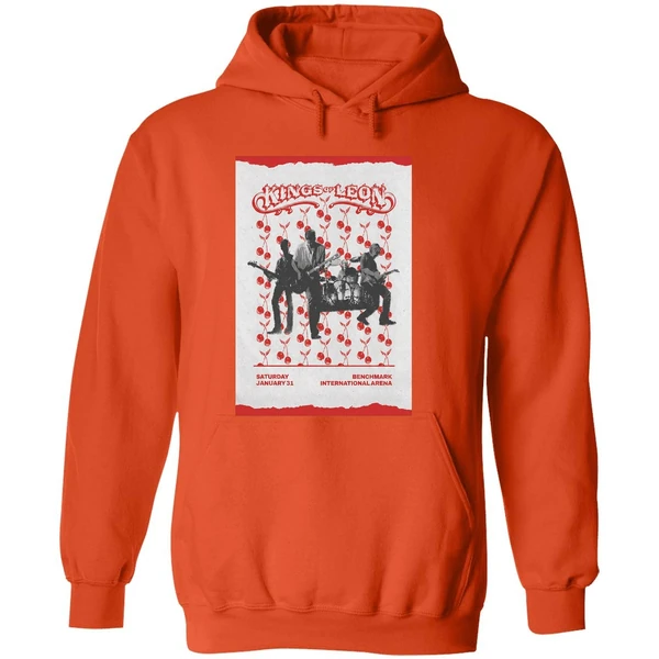 Kings Of Leon Event Tampa Fl On Jan 31 2026 Poster Hoodie - Image 6