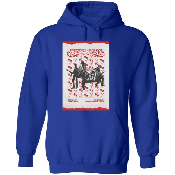 Kings Of Leon Event Tampa Fl On Jan 31 2026 Poster Hoodie - Image 7