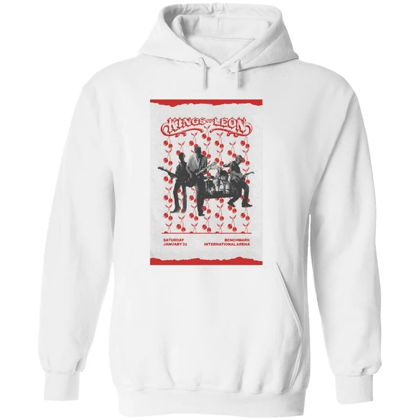 Kings Of Leon Event Tampa Fl On Jan 31 2026 Poster Hoodie - Image 8