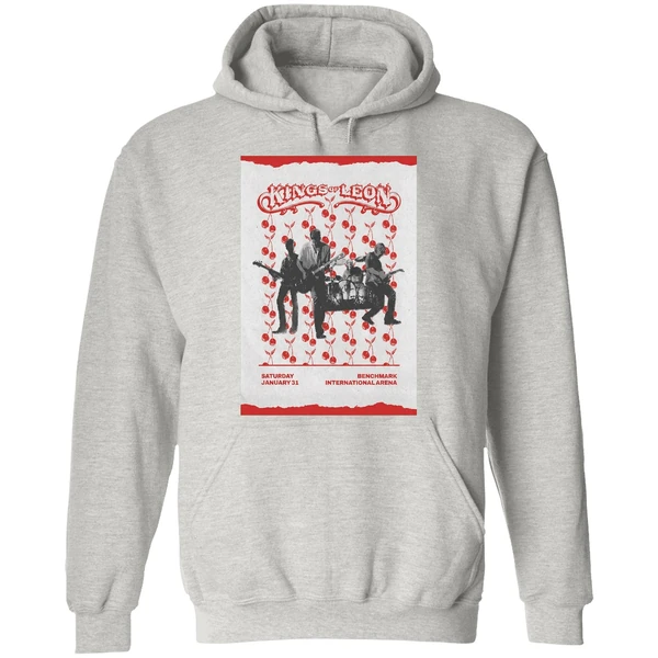 Kings Of Leon Event Tampa Fl On Jan 31 2026 Poster Hoodie - Image 9