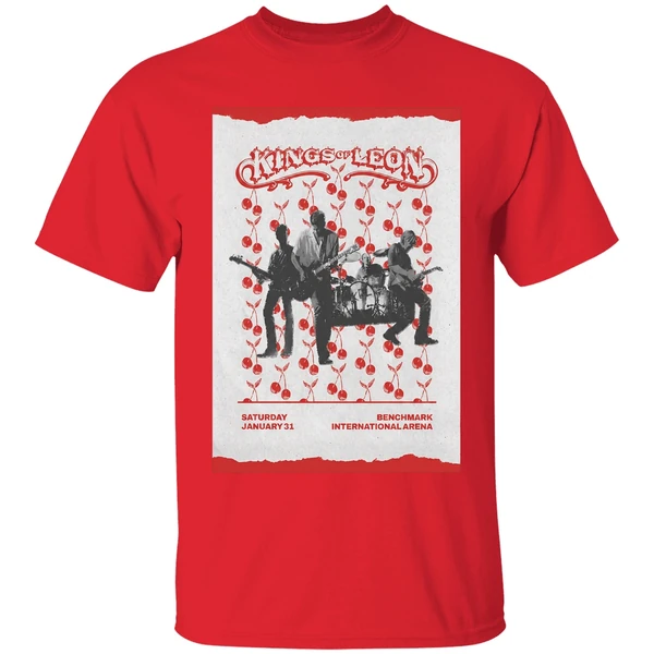 Kings Of Leon Event Tampa Fl On Jan 31 2026 Poster Shirt - Image 7